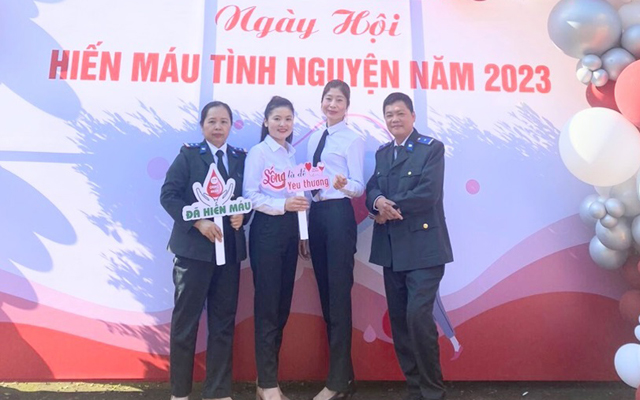 THADS Thường Xuân: hưởng ứng ngày hội hiến máu tình nguyện