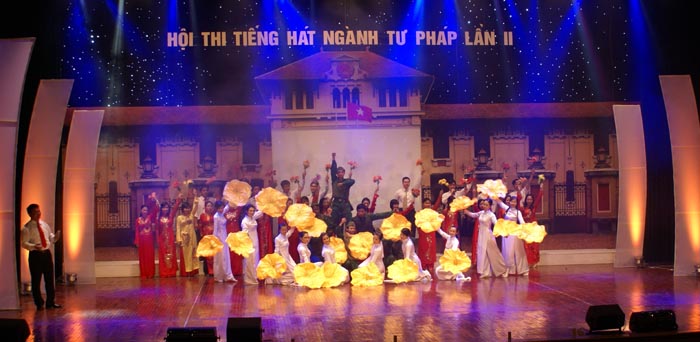 Tiết mục bế mạc Hội thi