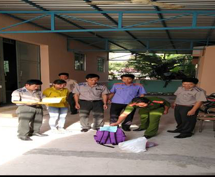 Tiêu hủy vật chứng