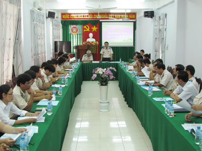 Triển khai công tác thi hành án dân sự quý II/2017