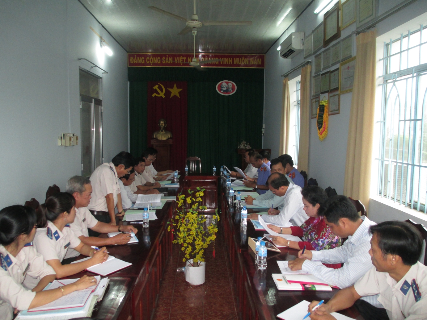 Hội đồng nhân dân tỉnh khảo sát kết quả hoạt động thi hành án dân sự năm 2016 trên địa bàn thành phố Cao Lãnh