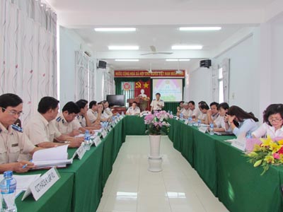 Hội nghị giao ban những tháng đầu năm 2018