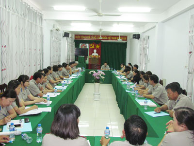 Họp giao ban công tác tài chính kế toán