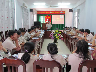 Lễ kết nạp Đảng viên mới