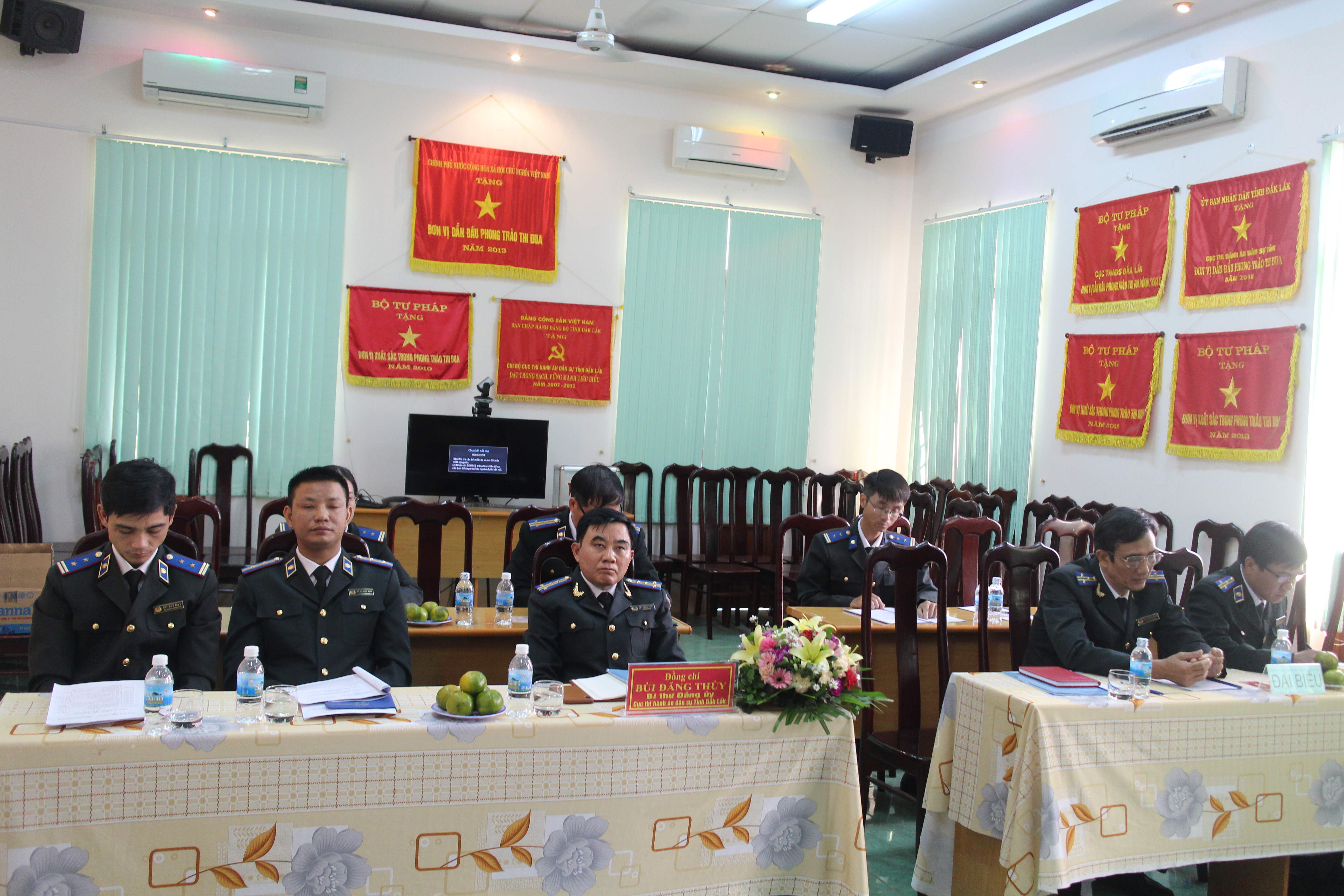 Chi bộ Nghiệp vụ và tổ chức thi hành án dân sự tổ chức Đại hội Chi bộ nhiệm kỳ 2020-2022