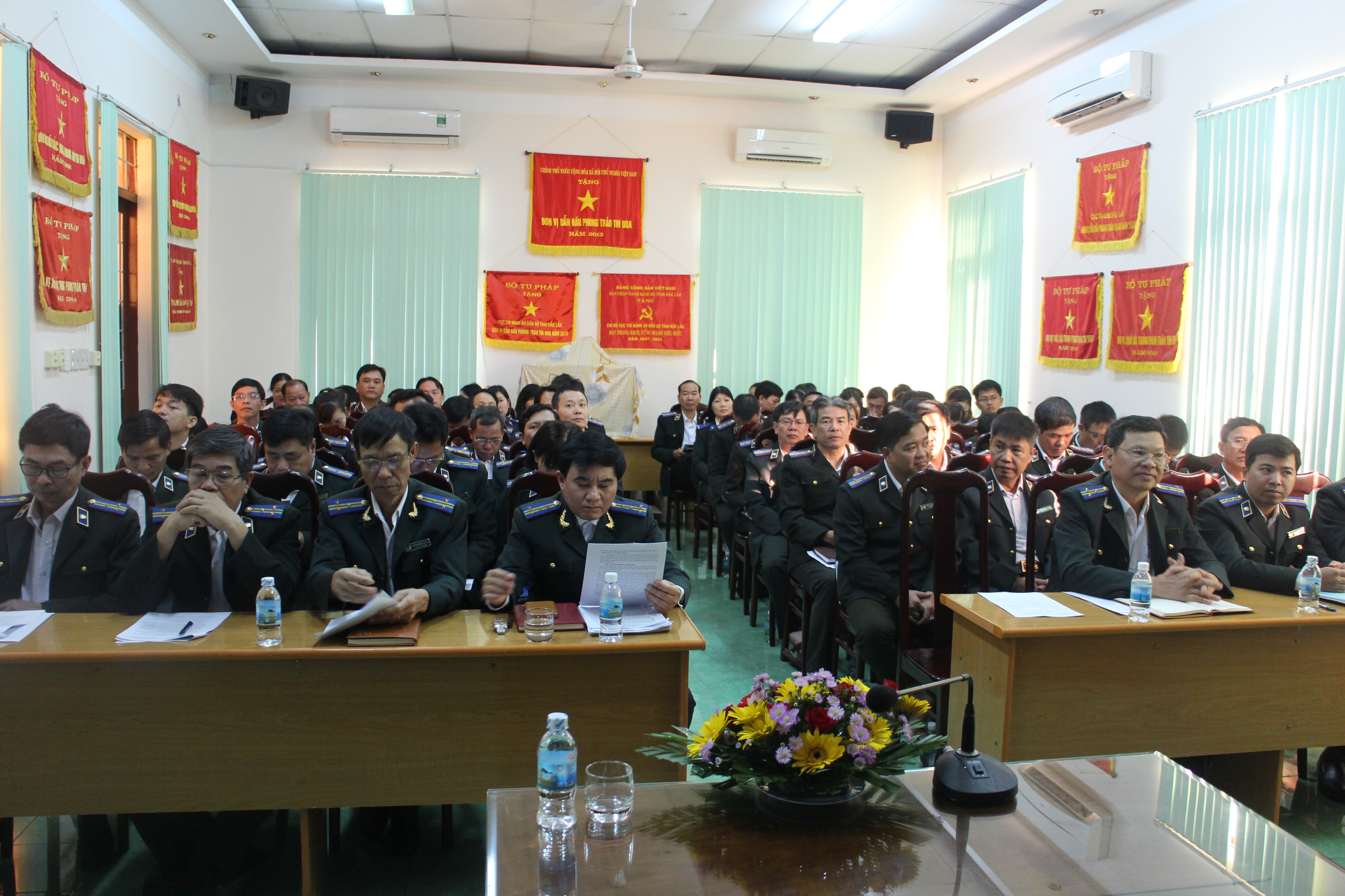 Cục Thi hành án dân sự tỉnh Đắk Lắk tổ chức Hội nghị giao ban công tác Thi hành án dân sự, thi hành án hành chính 05 tháng năm 2019