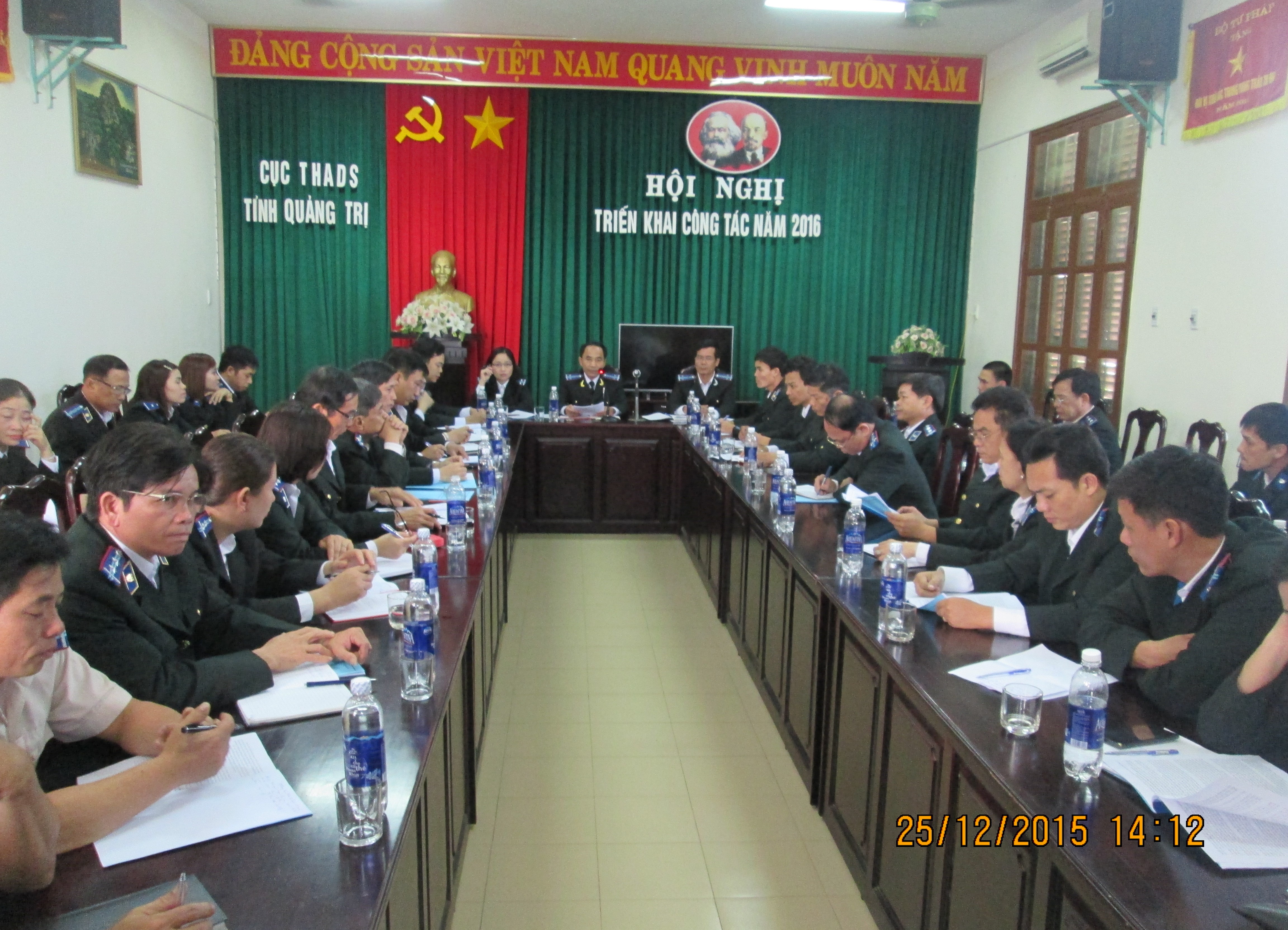 HỘI NGHỊ TRIỂN KHAI CÔNG TÁC  THI HÀNH ÁN DÂN SỰ NĂM 2016