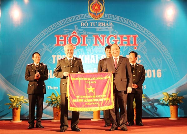 Tổng cục Thi hành án dân sự - đơn vị có bề dày thành tích, nhiều năm dẫn đầu phong trào thi đua