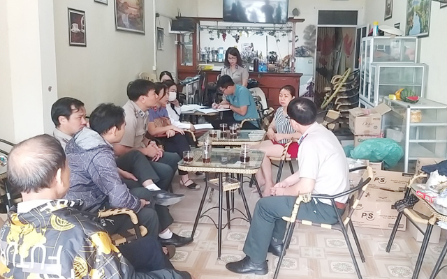 Chi cục THADS thành phố Thanh Hóa tổ chức cưỡng chế giao tài sản thành công