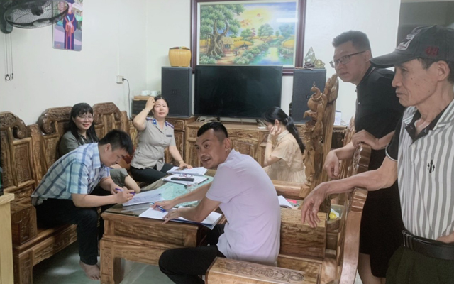 Chi cục THADS thành phố Thanh Hóa cưỡng chế kê biên thành công