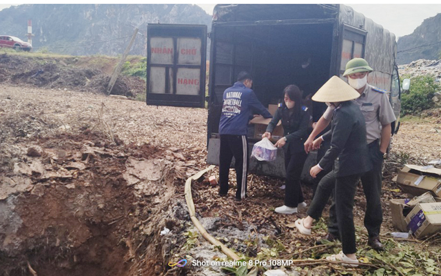 THADS TP Thanh Hóa: tiêu hủy vật chứng là pháo hoa với số lượng lớn