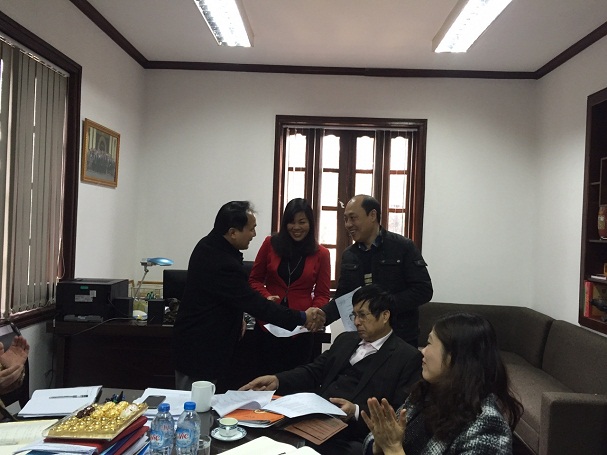 Cục Hộ tịch, quốc tịch, chứng thực trao Quyết định điều động, bổ nhiệm công chức Lãnh đạo cấp phòng