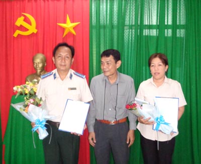 Châu Thành - Trao quyết định điều động, bổ nhiệm công chức lãnh đạo