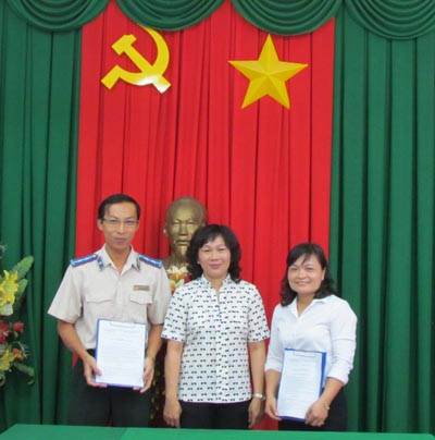 Lễ trao quyết định bổ nhiệm lại Phó Trưởng phòng chuyên môn thuộc Cục