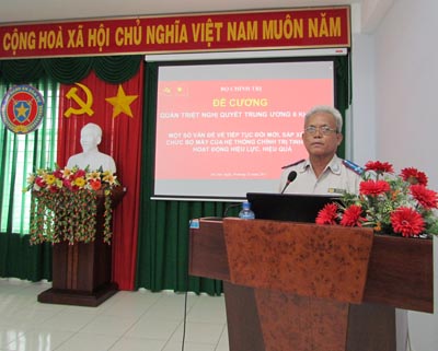 Học tập, quán triệt Nghị quyết Trung ương 6 khóa XII của Đảng