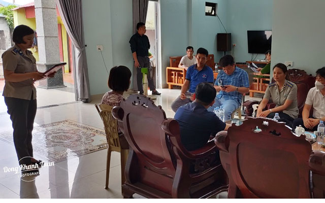 Chi cục THADS huyện Triệu Sơn kê biên, xử lý tài sản thế chấp thành công