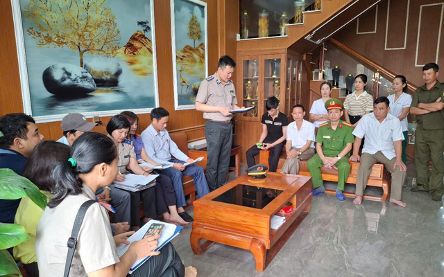 THADS Triệu Sơn: cưỡng chế, kê biên xử lý tài sản thành công