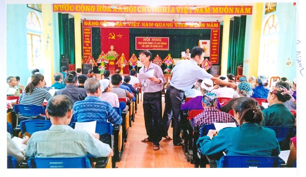 Trung tâm trợ giúp pháp lý nhà nước tỉnh Hòa Bình - điển hình tiên tiến ngành Tư pháp