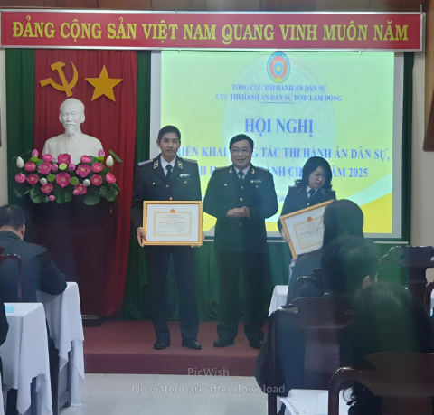 Cục Thi hành án dân sự tỉnh Lâm Đồng đã tổ chức Hội nghị sơ kết công tác thi hành án dân sự, theo dõi thi hành án hành chính 06 tháng đầu năm 2020