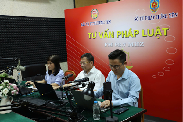 Báo và Phát thanh, Truyền hình tỉnh Hưng Yên và Sở Tư pháp ra mắt chương trình Tư vấn pháp luật