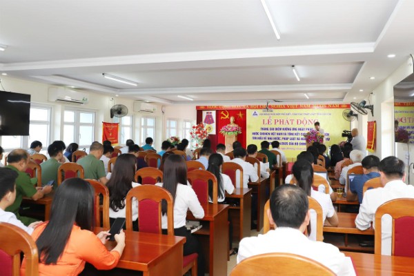 Lào Cai phát động Tháng cao điểm hưởng ứng Ngày Pháp luật Việt Nam năm 2025