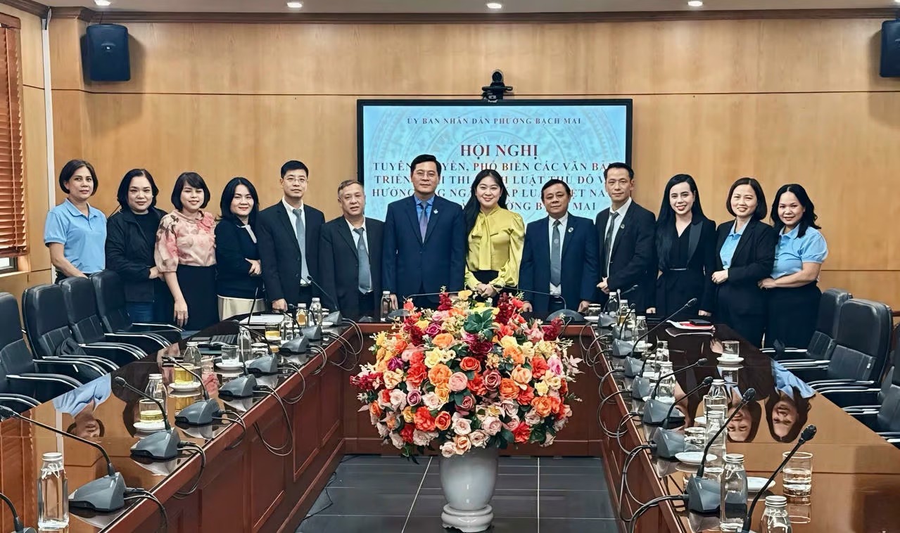 Hà Nội: Phường Bạch Mai tổ chức Hội nghị tuyên truyền, phổ biến pháp luật