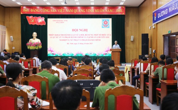 Bắc Ninh: Nâng cao năng lực thực thi pháp luật về xử phạt vi phạm hành chính