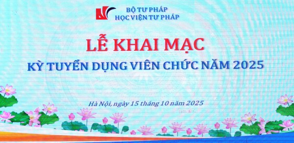 Khai mạc Kỳ tuyển dụng viên chức năm 2025