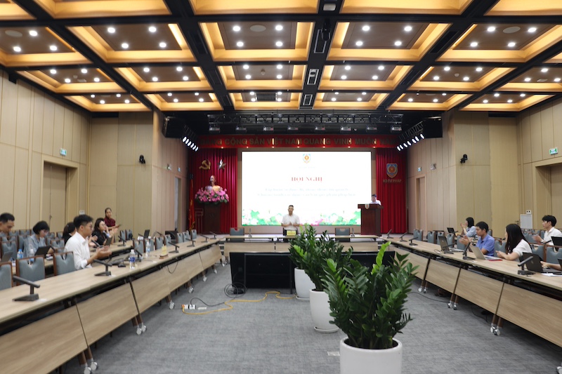 Tập huấn sử dụng Hệ thống thông tin quản lý Chương trình xây dựng văn bản