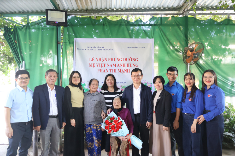 Tổ chức thành công Đại hội Chi đoàn Trung tâm Đăng ký giao dịch, tài sản tại thành phố Đà Nẵng