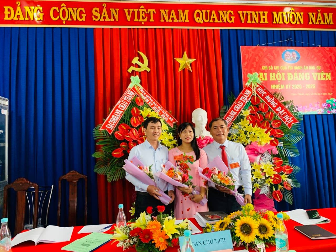 Đại hội đảng viên  Chi bộ Chi cục THADS huyện, nhiệm kỳ 2020 - 2025