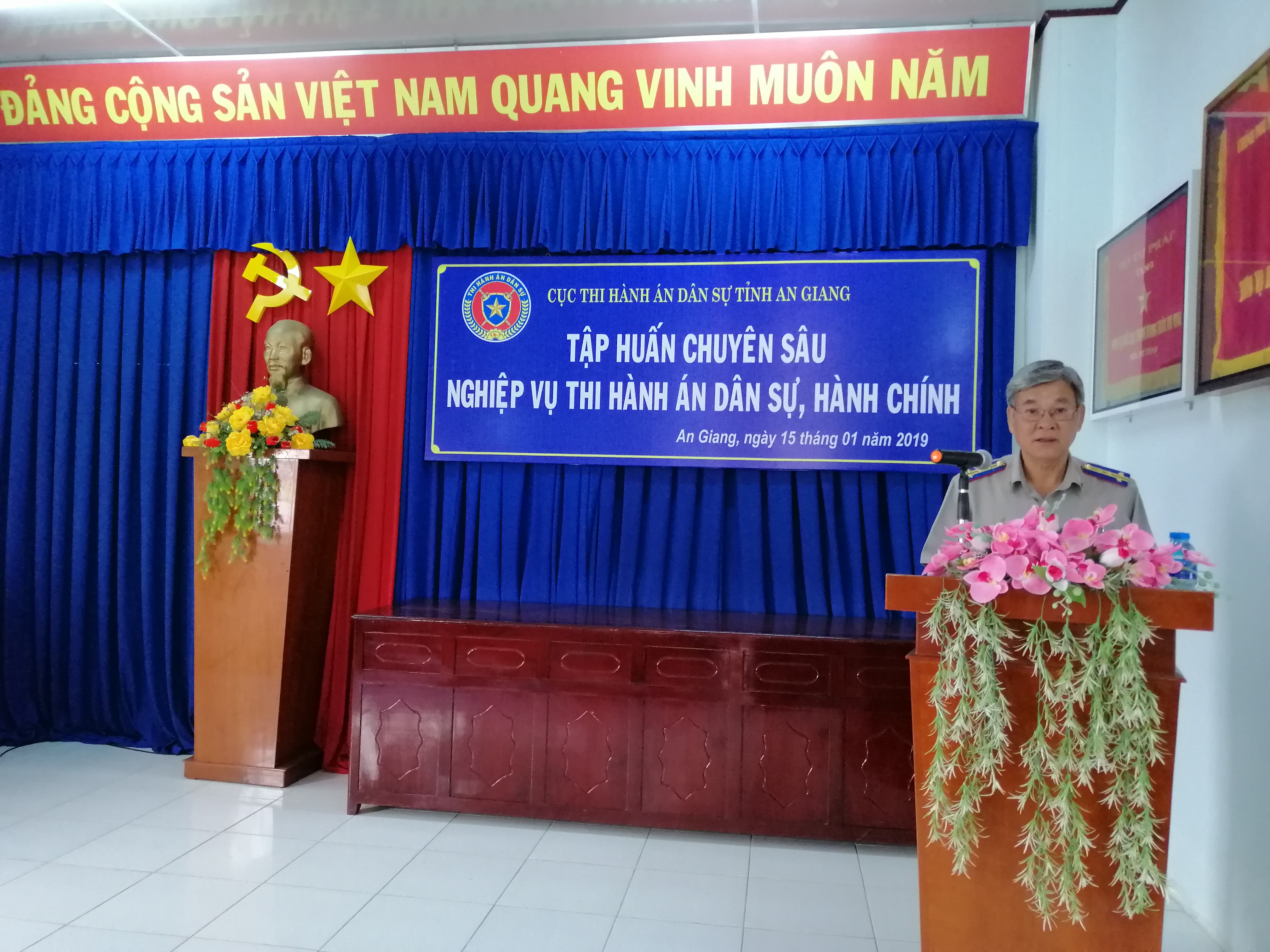 CỤC THADS TỈNH TỔ CHỨC TẬP HUẤN CHUYÊN SÂU CHO ĐỘI NGŨ CHẤP HÀNH VIÊN – THẨM TRA VIÊN – THƯ KÝ THI HÀNH ÁN