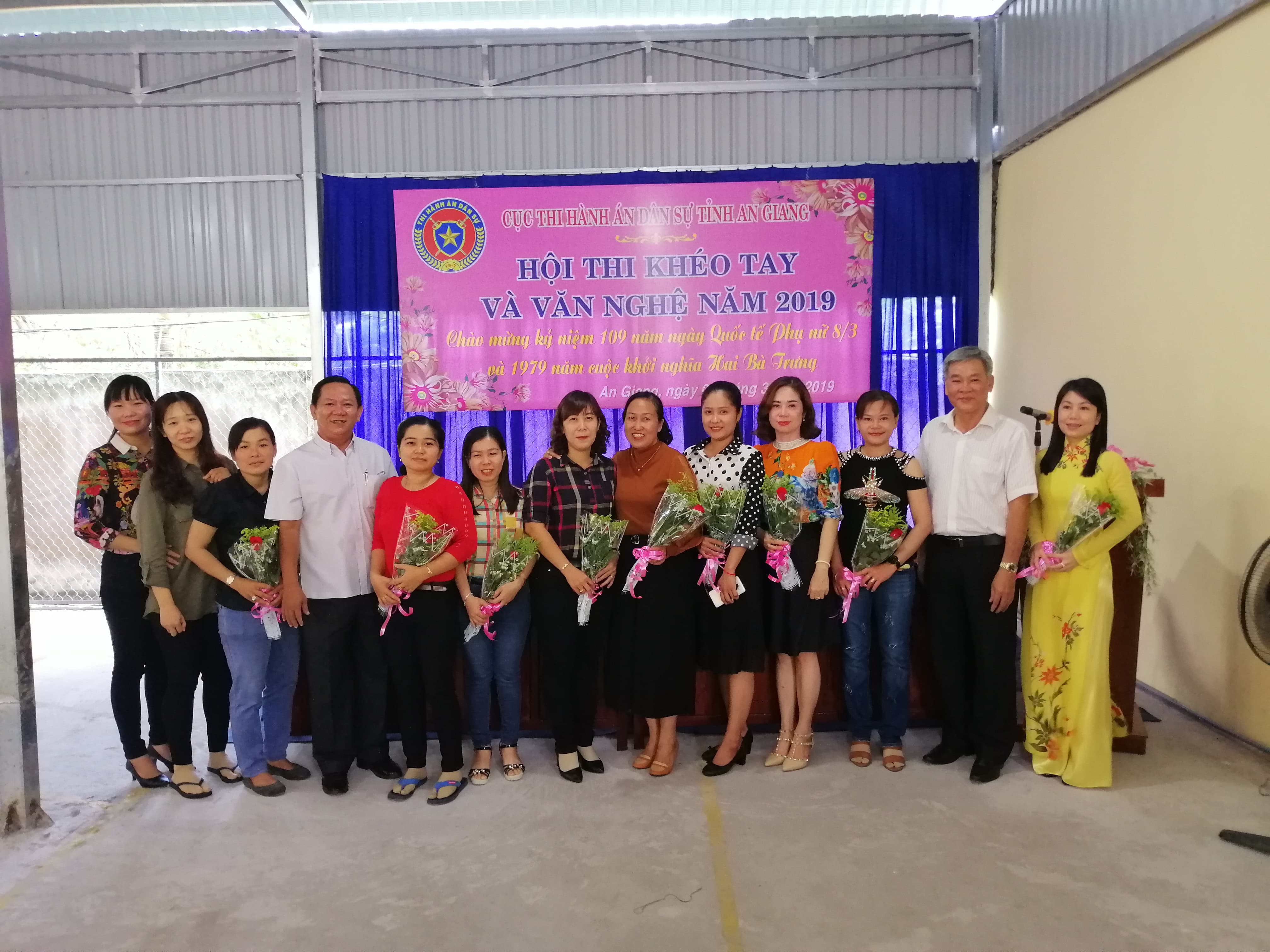 TƯNG BỪNG HOẠT ĐỘNG KỶ NIỆM NGÀY 8-3 TẠI CỤC THADS TỈNH AN GIANG