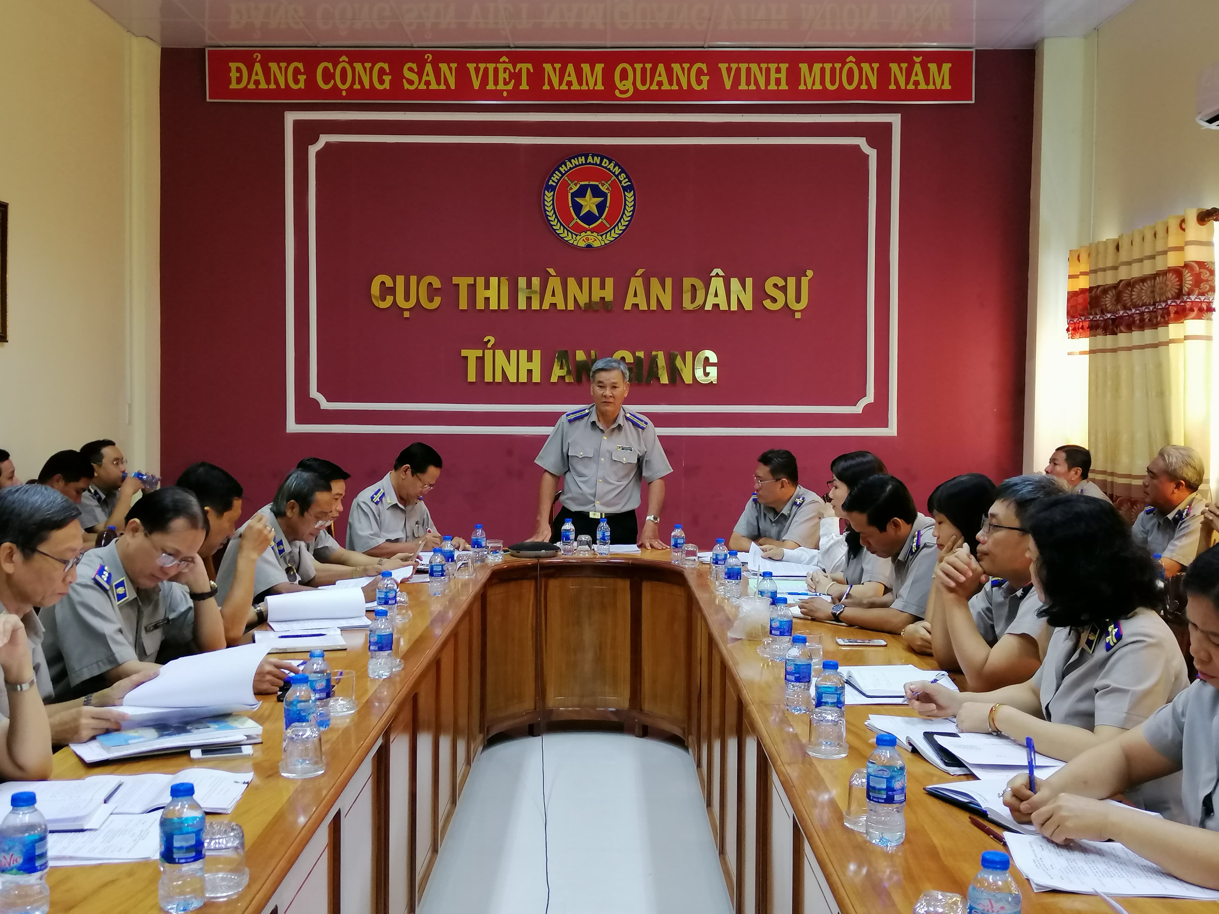 CỤC THADS TỈNH AN GIANG TỔ CHỨC HỘI NGHỊ SƠ KẾT 9 THÁNG ĐẦU NĂM 2019