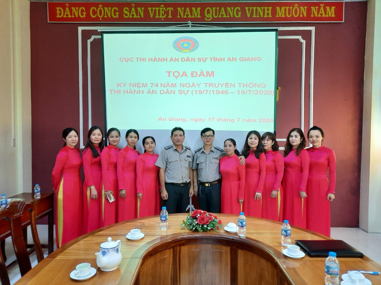 Cục Thi hành án dân sự tỉnh An Giang: Gặp mặt kỷ niệm 74 năm Ngày truyền thống của ngành THADS