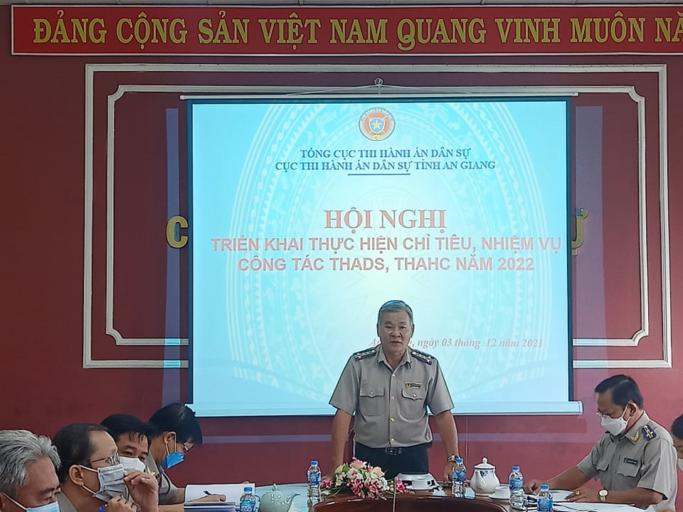 Hội nghị triển khai chỉ tiêu, nhiệm vụ công tác THADS, theo dõi THAHC năm 2022