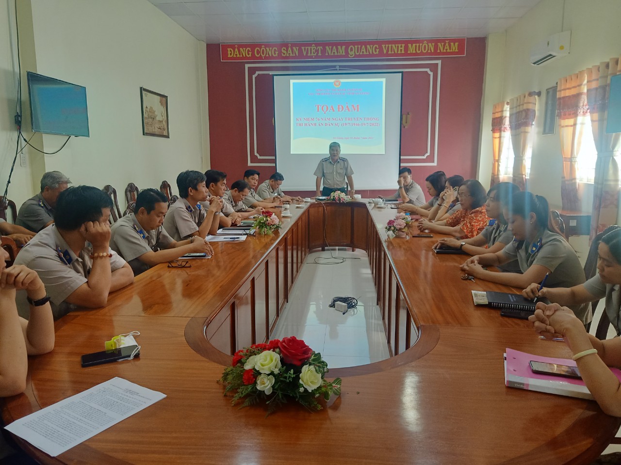 Cục Thi hành án dân sự tỉnh An Giang: Họp mặt kỷ niệm 76 năm Ngày truyền thống của ngành THADS