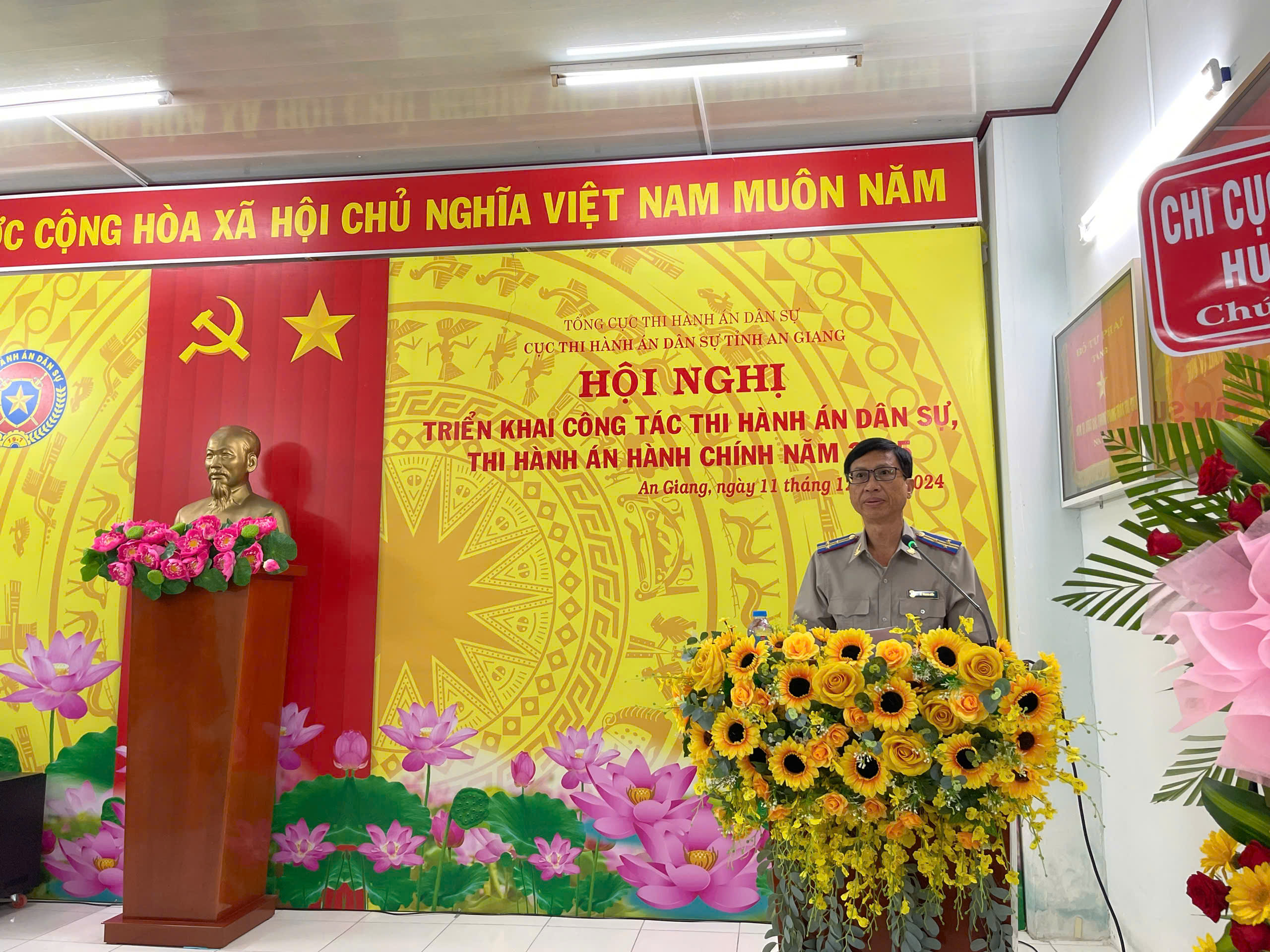 Cục Thi hành án dân sự tỉnh An Giang long trọng tổ chức Hội nghị triển khai công tác THADS, THAHC năm 2025