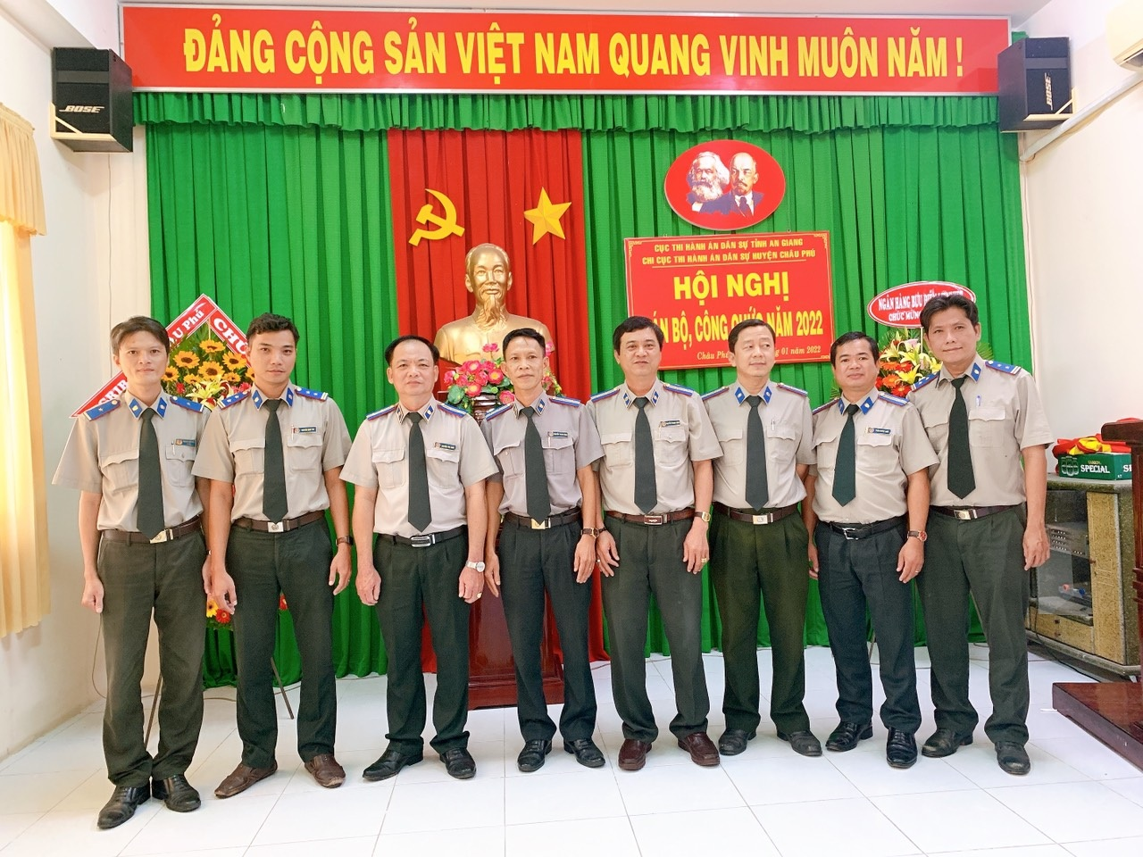 Hội nghị CBCC Chi cục THADS huyện Châu Phú năm 2022