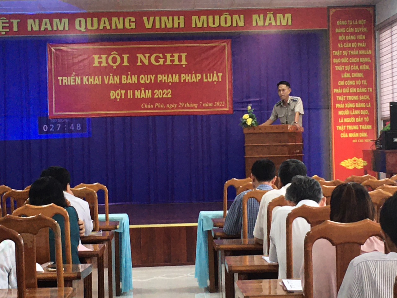 Tuyên truyền các văn bản quy phạm pháp luật đợt II năm 2022