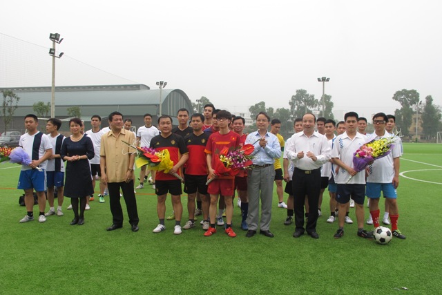 Chi đoàn thanh niên Cục THADS TP Hà Nội tổ chức giải giao lưu bóng đá giữa các cơ quan tư pháp TP Hà Nội hướng tới kỷ niệm 70 năm Ngày truyền thống THADS (19/7/1976-19/7/2016),  85 năm Ngày thành lập Đoàn TNCS Hồ Chí Minh (26/3/1931-26/3/2016)