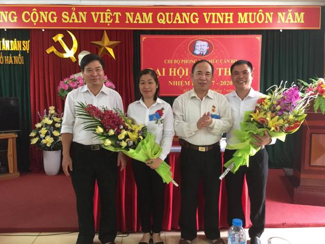 Đại hội Chi bộ phòng Tổ chức cán bộ lần thứ IV nhiệm kỳ 2017-2020