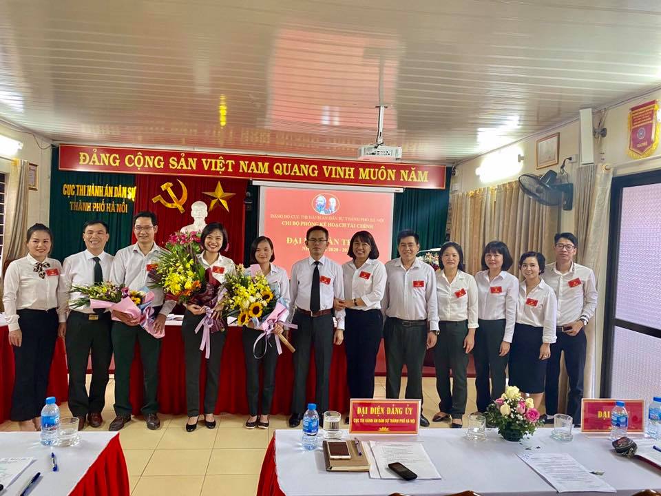 Chi bộ Văn phòng, Phòng Tổ chức cán bộ, Phòng Kế hoạch tài chính  tổ chức Đại hội chi bộ nhiệm kỳ 2020-2022