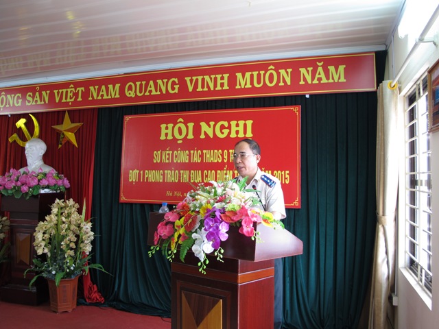 Cục Thi hành án dân sự Thành phố Hà Nội tổ chức Sơ kết công tác thi hành án dân sự 9 tháng đầu năm 2015 và đợt I phong trào thi đua cao điểm thi hành án dân sự năm 2015