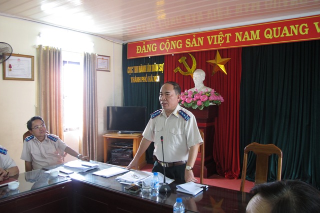 Tập trung chỉ đạo tổ chức thi hành án, phấn đấu hoàn thành bằng được chỉ tiêu, nhiệm vụ công tác năm 2016