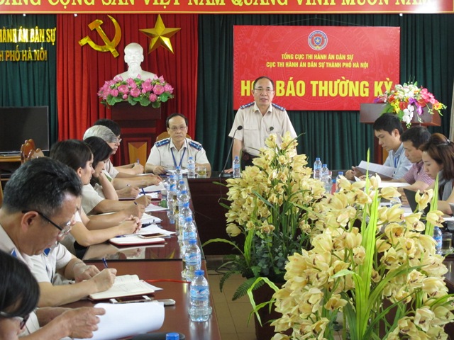 Tăng cường, tập trung triển khai đồng bộ nhiều giải pháp đột phá trong việc thực hiện chỉ tiêu công tác thi hành án dân sự năm 2017