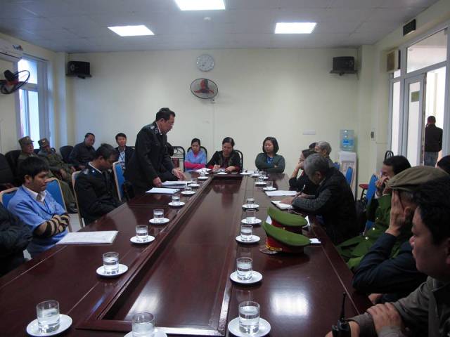 Cưỡng chế thi hành án trả nhà, giao nhà  tại 41 Giảng Võ, phường Cát Linh, quận Đống Đa, Hà Nội