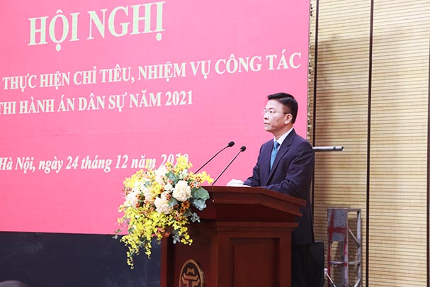 Hà Nội: Làm tốt công tác tổ chức thi hành án, tuyệt đối không để xảy ra “điểm nóng” trên địa bàn