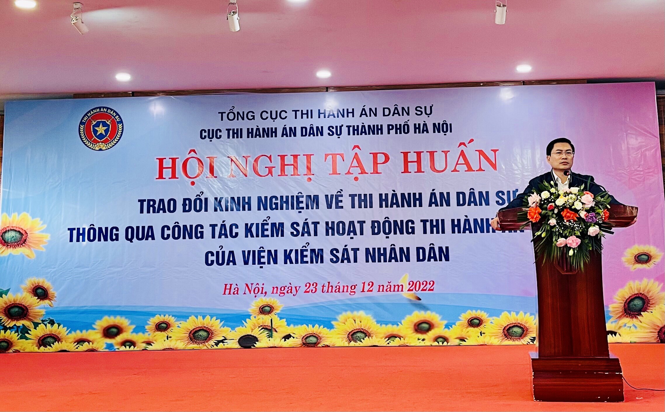 CỤC THI HÀNH ÁN DÂN SỰ TỔ CHỨC HỘI NGHỊ TẬP HUẤN TRAO ĐỔI KINH NGHIỆM VỀ THI HÀNH ÁN DÂN SỰ THÔNG QUA CÔNG TÁC KIỂM SÁT HOẠT ĐỘNG THI HÀNH ÁN DÂN SỰ CỦA VIỆN KIỂM SÁT NHÂN DÂN
