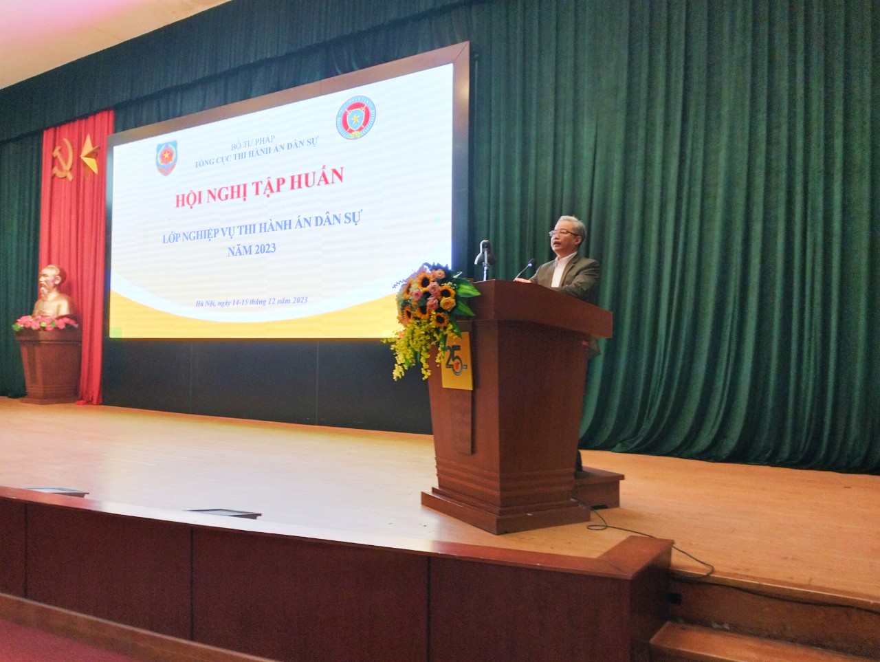 Tổng cục Thi hành án dân sự tổ chức lớp bồi dưỡng nghiệp vụ thi hành án dân sự năm 2023